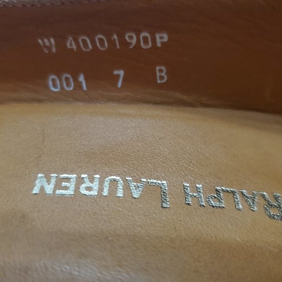 Ralph Lauren Patent Leather Bow Flats 7 - Picture 11 of 12